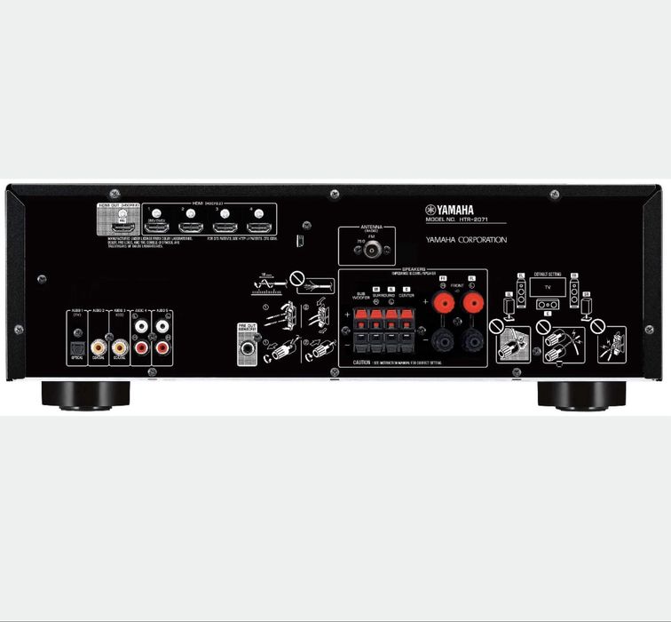 Receiver Yamaha HTR 2071 + boxe NS SW40