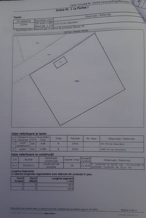 Casă cu Teren 1523 mp – Moșteni (Furculești), 20 km de Alexandria