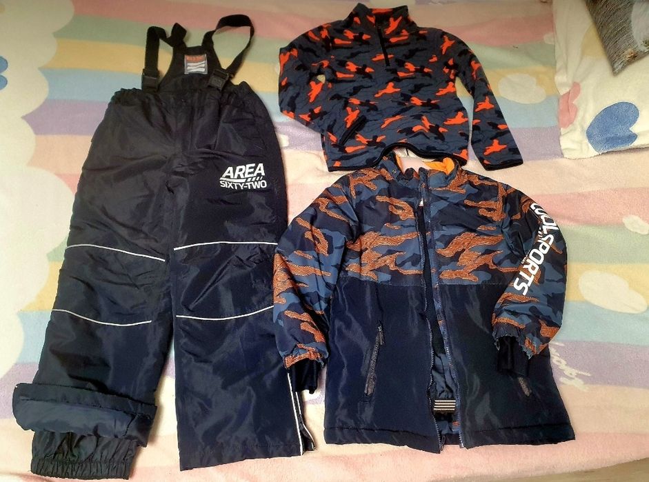 Costum ski pentru baieti, 8 ani
