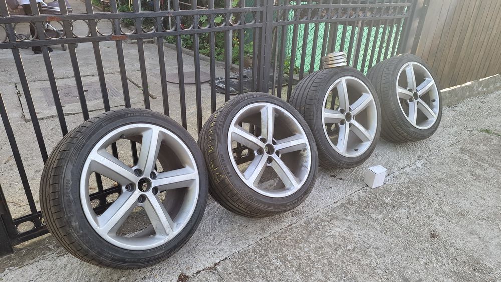 Jante aliaj 18' Audi A6,A8,A4 + anvelope Vara 245 40 18