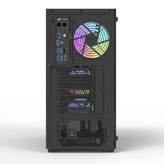 ' Корпус для ПК darkFlash AIR NOVA BLACK (E-ATX, Без вентиляторов)