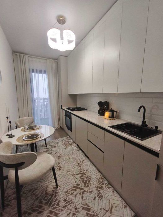 Евро на среднем этаже: 1 комната, 31,4 м², Assalom Sohil Центр 6минут`