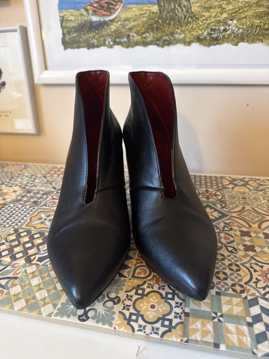 Кожени боти черни Lasocki