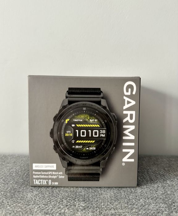 New Garmin Taxtix 8 - 51 mm AMOLED Sapphire
