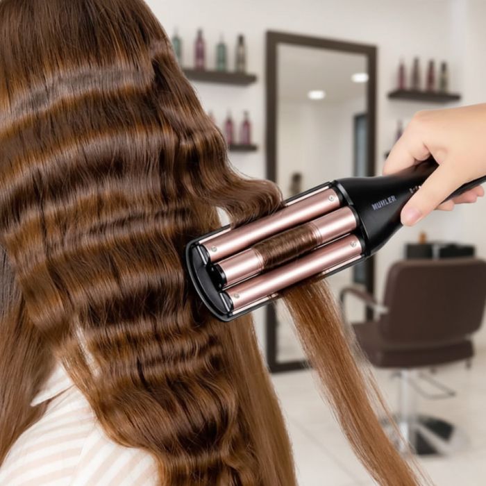 Керамична преса за ретро къдрици 4в1