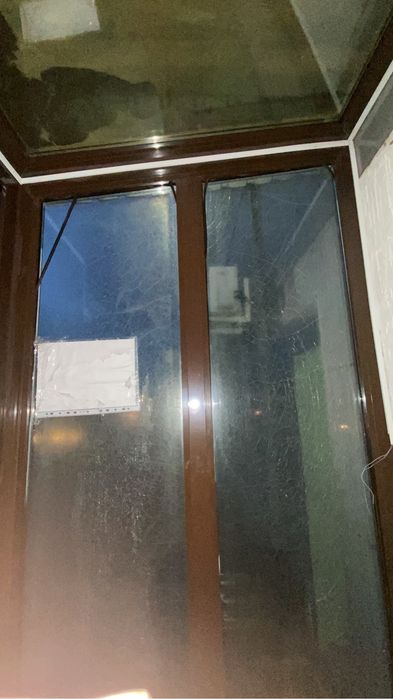 Продам алюминиевый тамбур б/у