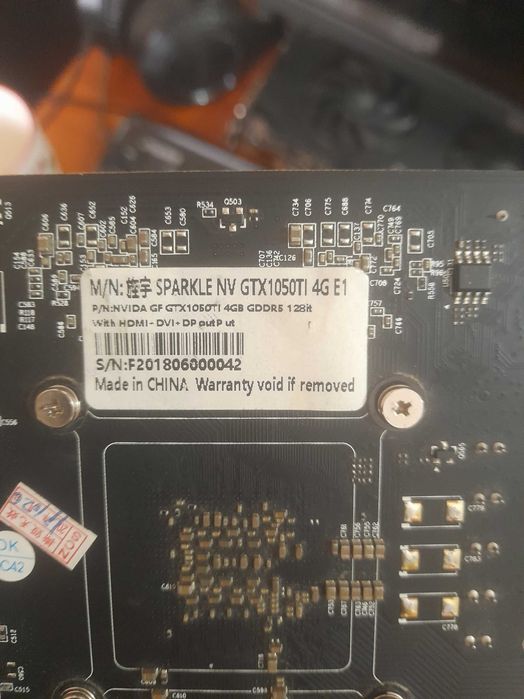 Gtx 1050 ti-4gb видеокарта