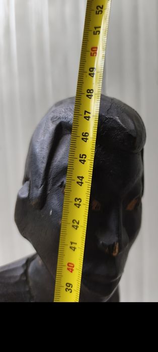 Statuetă africană, h 48  cm