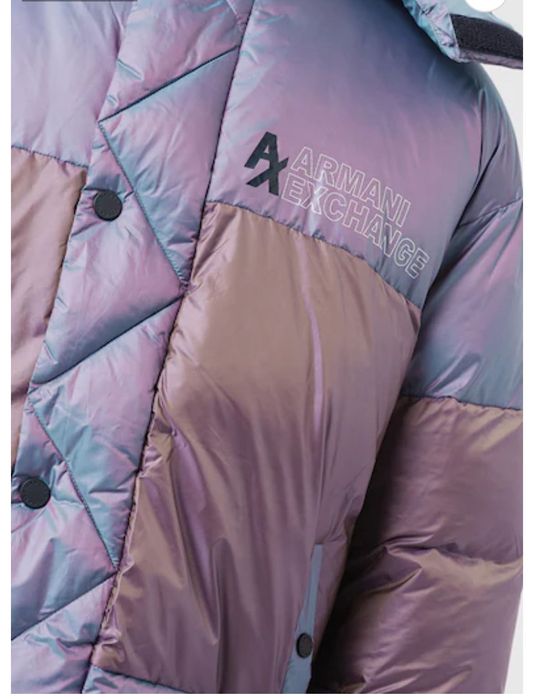 Armani Exchange Men's Winter Quilted Puffer Jacket