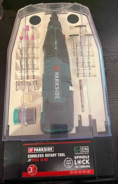 Masina de gaurit si slefuit fin Parkside