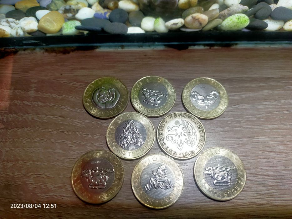 Редкие монеты 100тг
