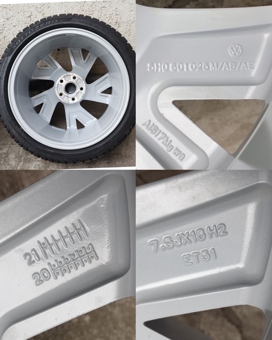 Jante 18 VW R-line Golf VIII 8, 7, 6, 5 Passat Jetta Touran