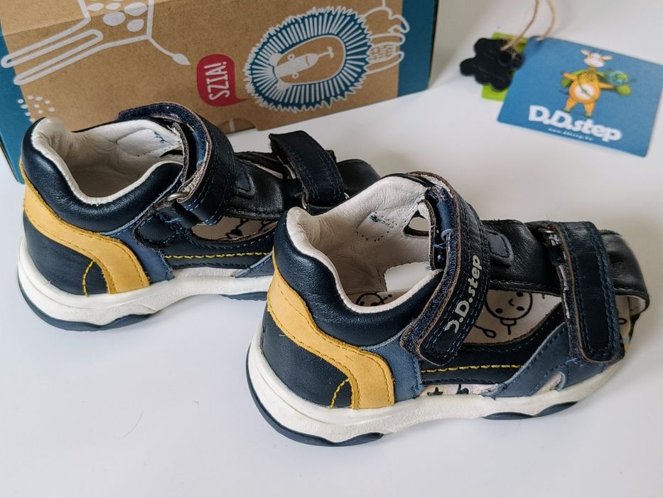 Sandale copii DD Step piele numărul 22