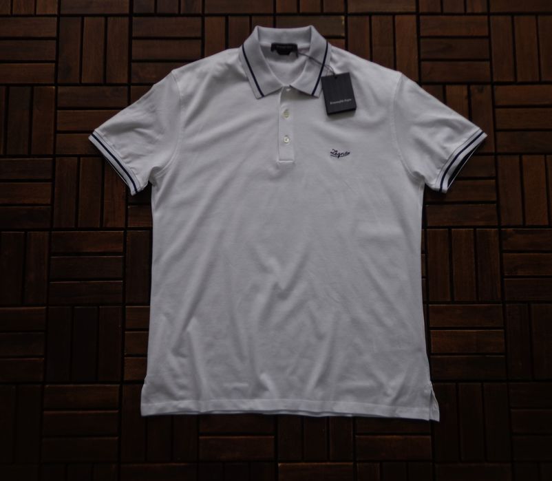 Мъжка поло тениска ERMENEGILDO ZEGNA Polo T-shirt размер L