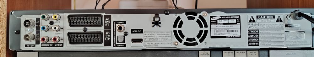 SAMSUNG DVD-HR733 HDD & DVD recorder