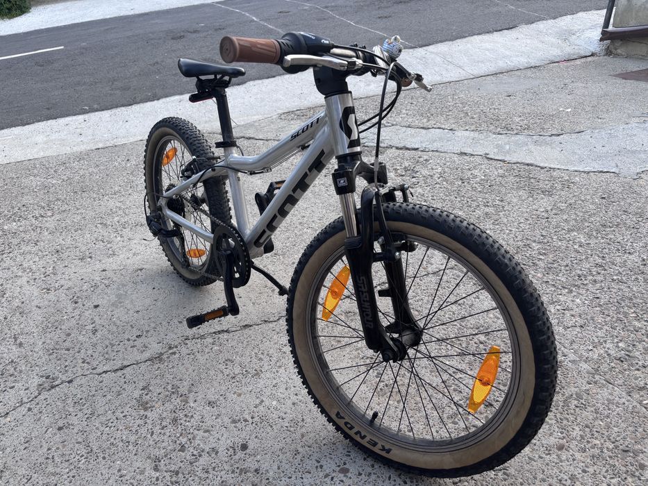 Bicicleta copii Scott Scale 20 argintiu