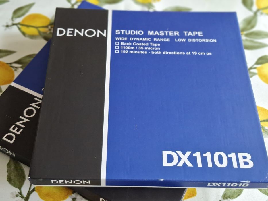 Vănd-Bandă Magnetofon "DENON" NAB -26,5 cm 1/4/ 600 Lel