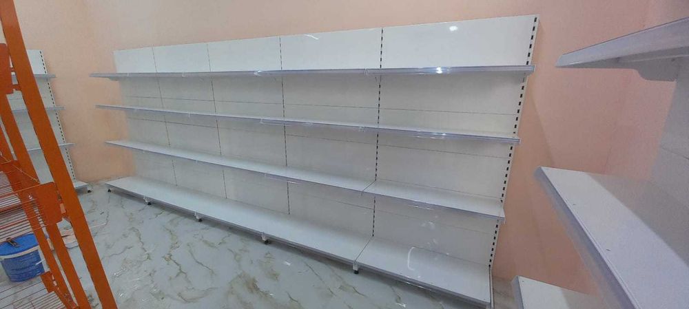 Торговые стелажи полки для магазинов перфорация овощной в рассрочку