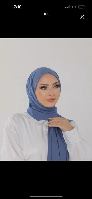 Кашка трикотажный шарф