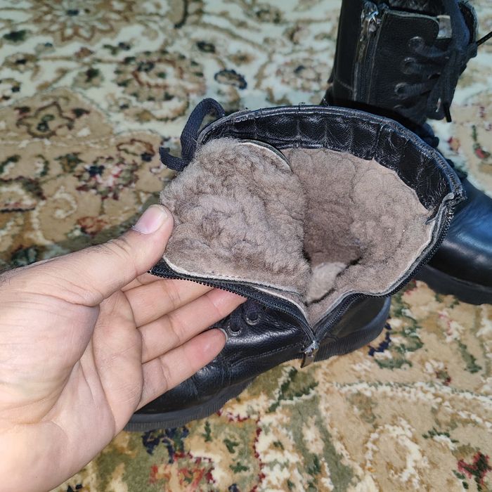 Полусапожки кожанные