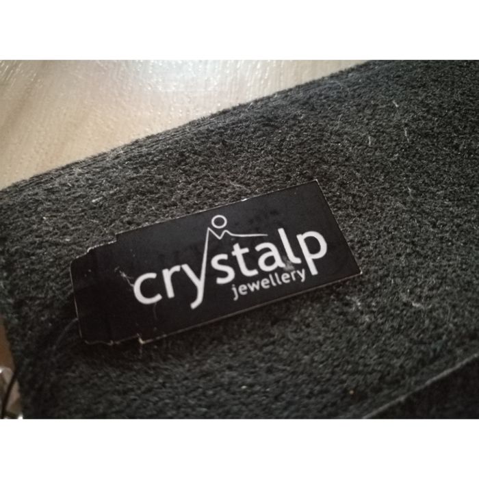 Колие/чокър с 5 реда кристали Swarovski