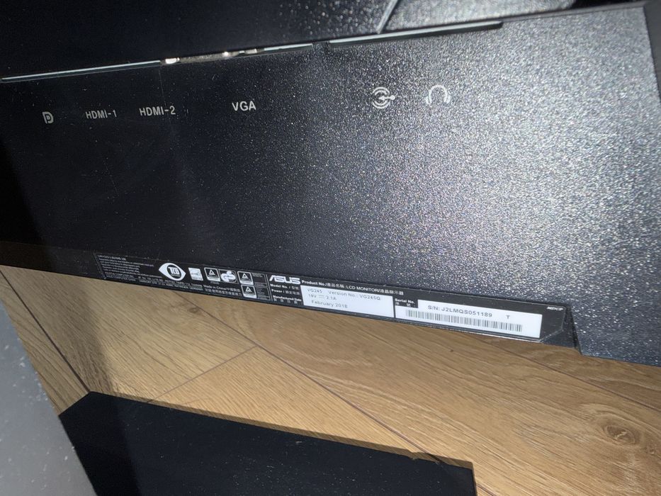 ASUS VG245Q 24” 75 Гц