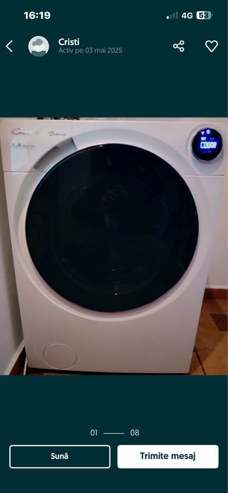 Masina de spalat smart, wifi, comanda si din telefon
