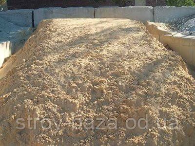 Песок речной, кубами тоннами