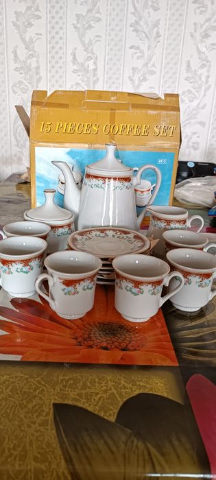 Сервизы и наборы, кофейные и чайныеновые