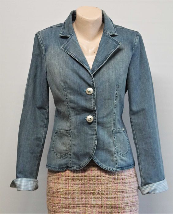Jacheta  blazer Byblos Blu  jeans marimea 44