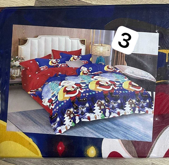 Lenjerii 6 piese Craciun, finet