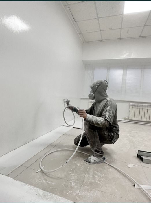 Безвоздушная покраска недорого!