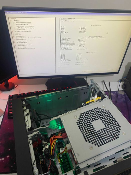 PC Dell Precision 3630 - Intel i7-8700