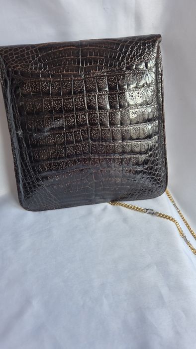 Geanta piele exotica crocodil/aligator