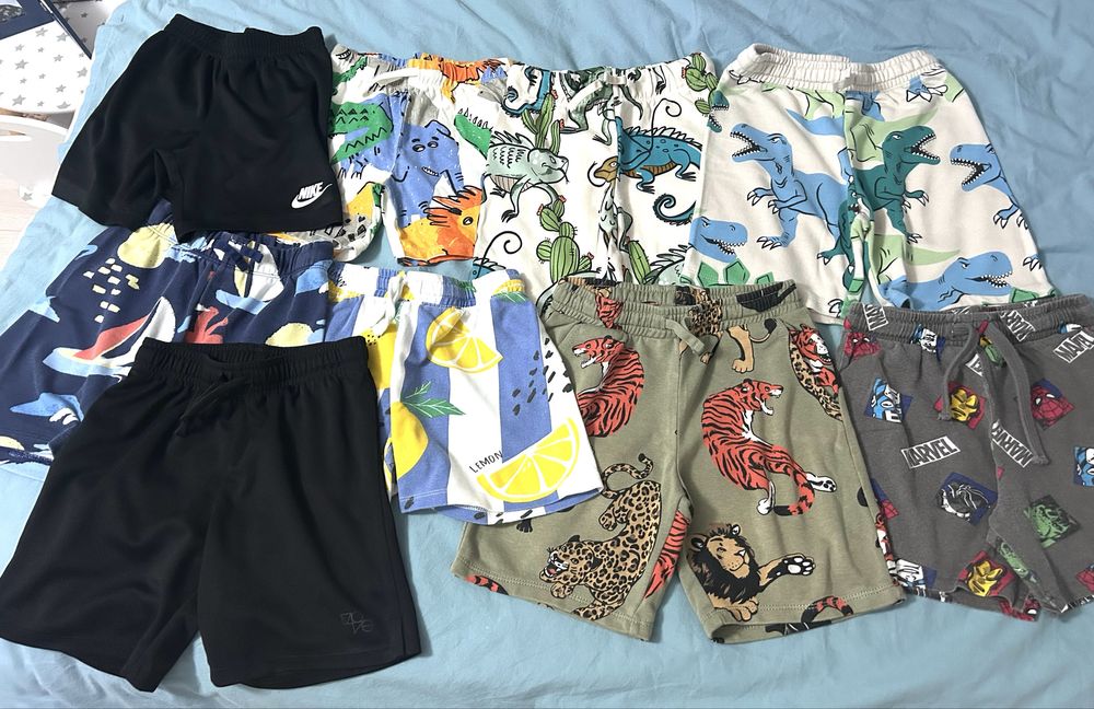 Лот детски летни дрехи момче 5-6 години