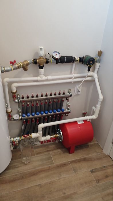 Водно подово отопление