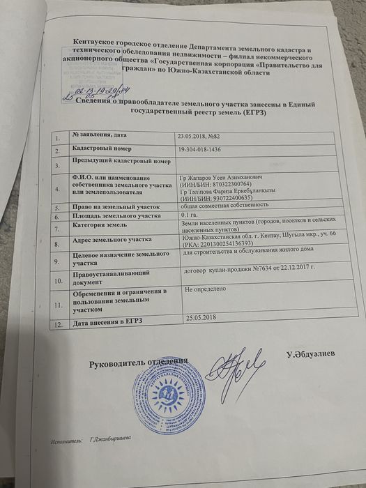 Продам  участок в мкр Шугыла 2 ул