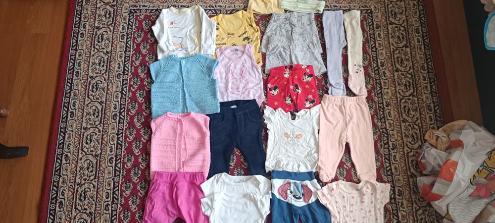 Бебешки дрехи 3-9 месеца за момиче