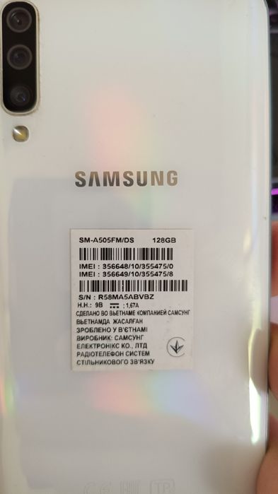Samsung galaxy A50