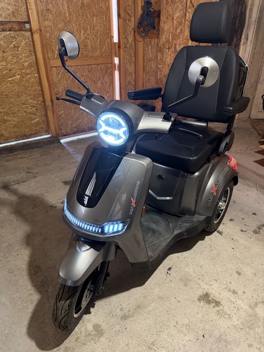 Електрическа триколка Max Motors FM2 PRO 1800W, 25Ah, GRAY