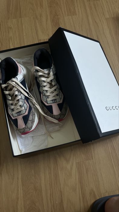 Gucci Laiton Pink Sole marimea 39