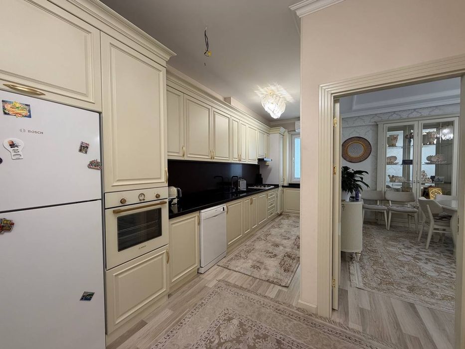 Продается 3х ком квартира, ЖК Zarafshan City, ор-р: 1я нотариал, 87м²