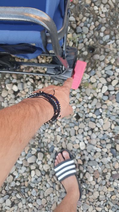 Carucior de camping cu roti groase pt nisip