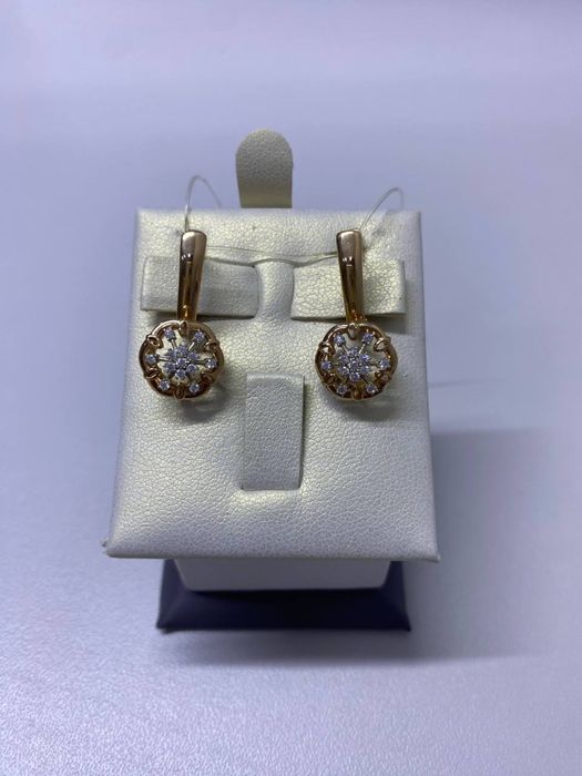 Серьги золотые КН20055