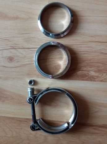 V-band,Vband,В банд скоба с фланци 57мм, 63мм, 76мм, 89мм,за турбо,ген