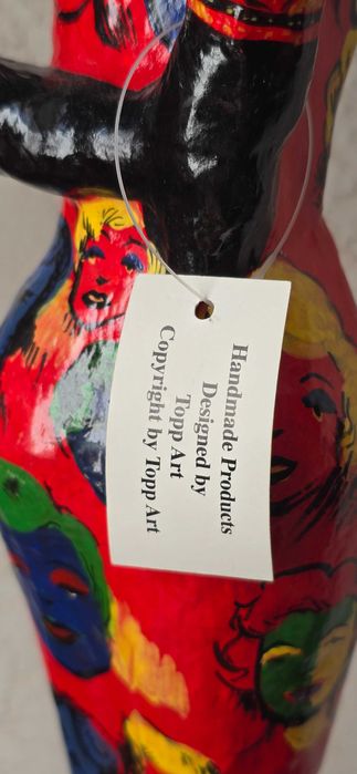 Арт дизайн, папие маше, ръчно изработени–76см