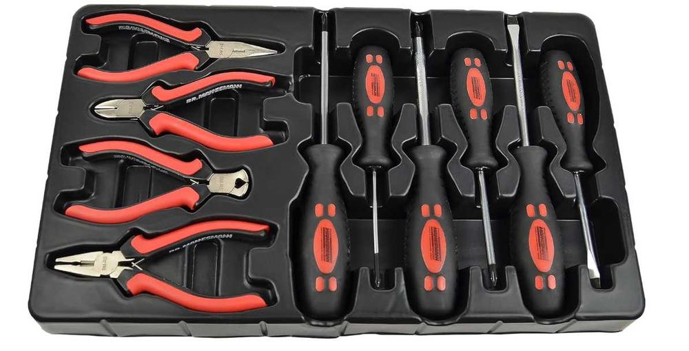 Bruder Mannesmann метална кутия с инструменти-155 части