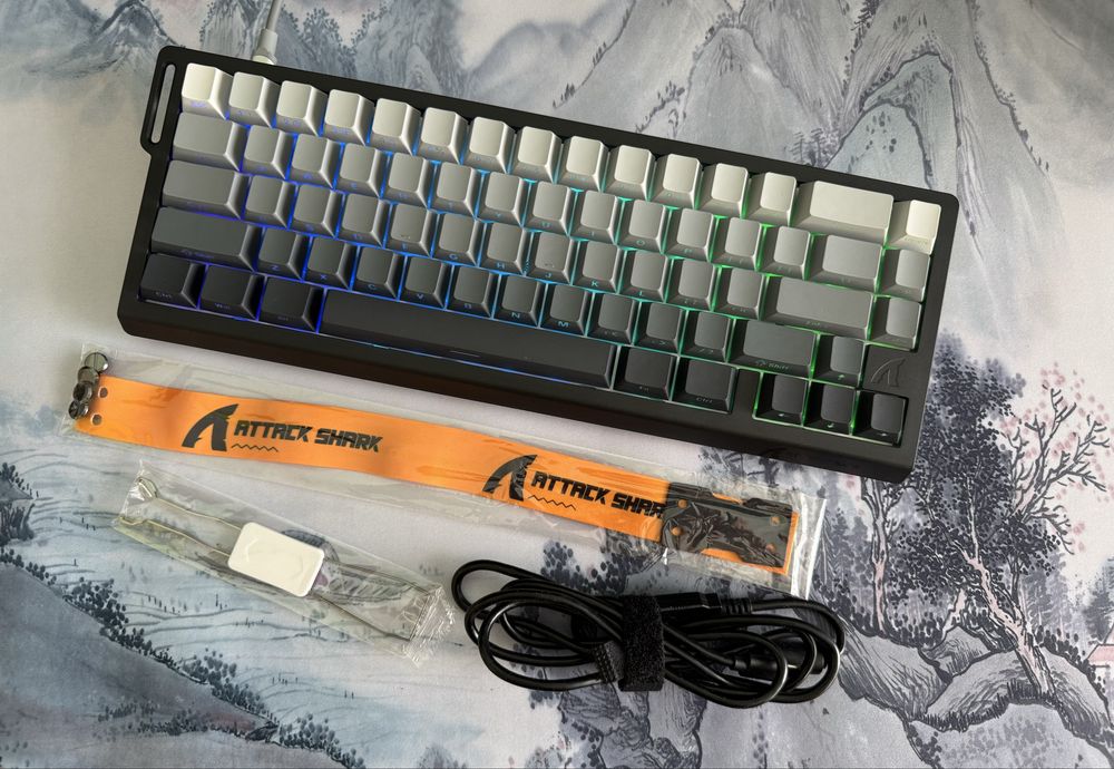 Tastatura Gaming Attack Shark X68 Hall Effect