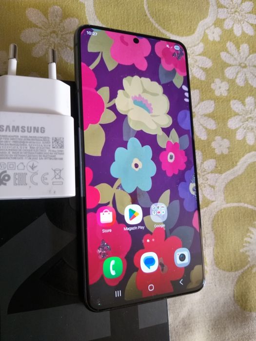 Vând S 21 5 G stare perfectă ( cutie + accesorii )