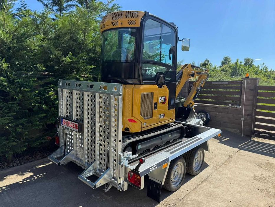 Remorca utilaje Martz Bau 260/2 dublu ax 2700kg